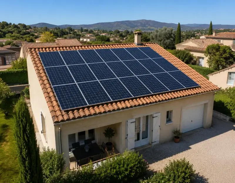Prime à l'autoconsommation panneaux solaires Le Pègue — aide financière de l'État
